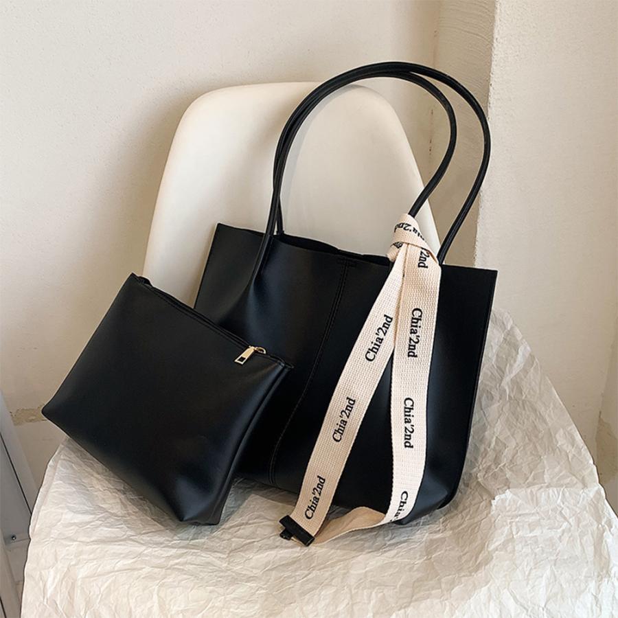 ポーチ付きトートバッグ レディース